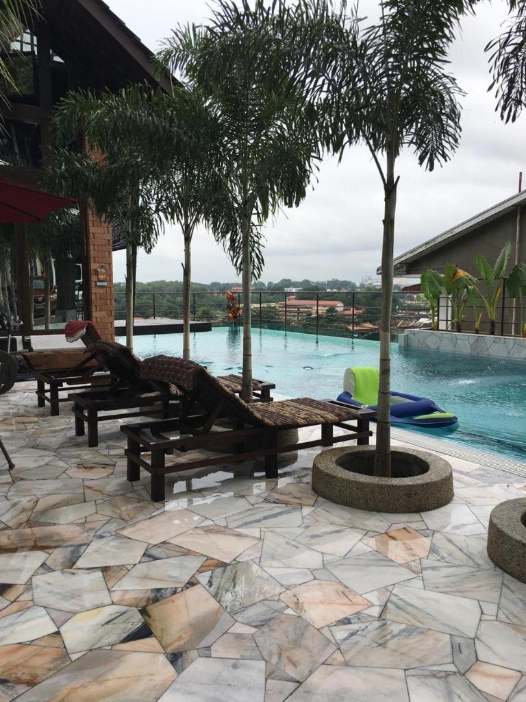 Poolside Hill Retreat
